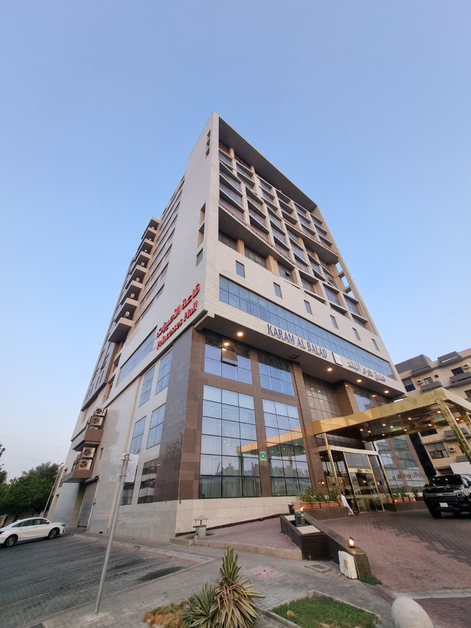 Hotel from the left