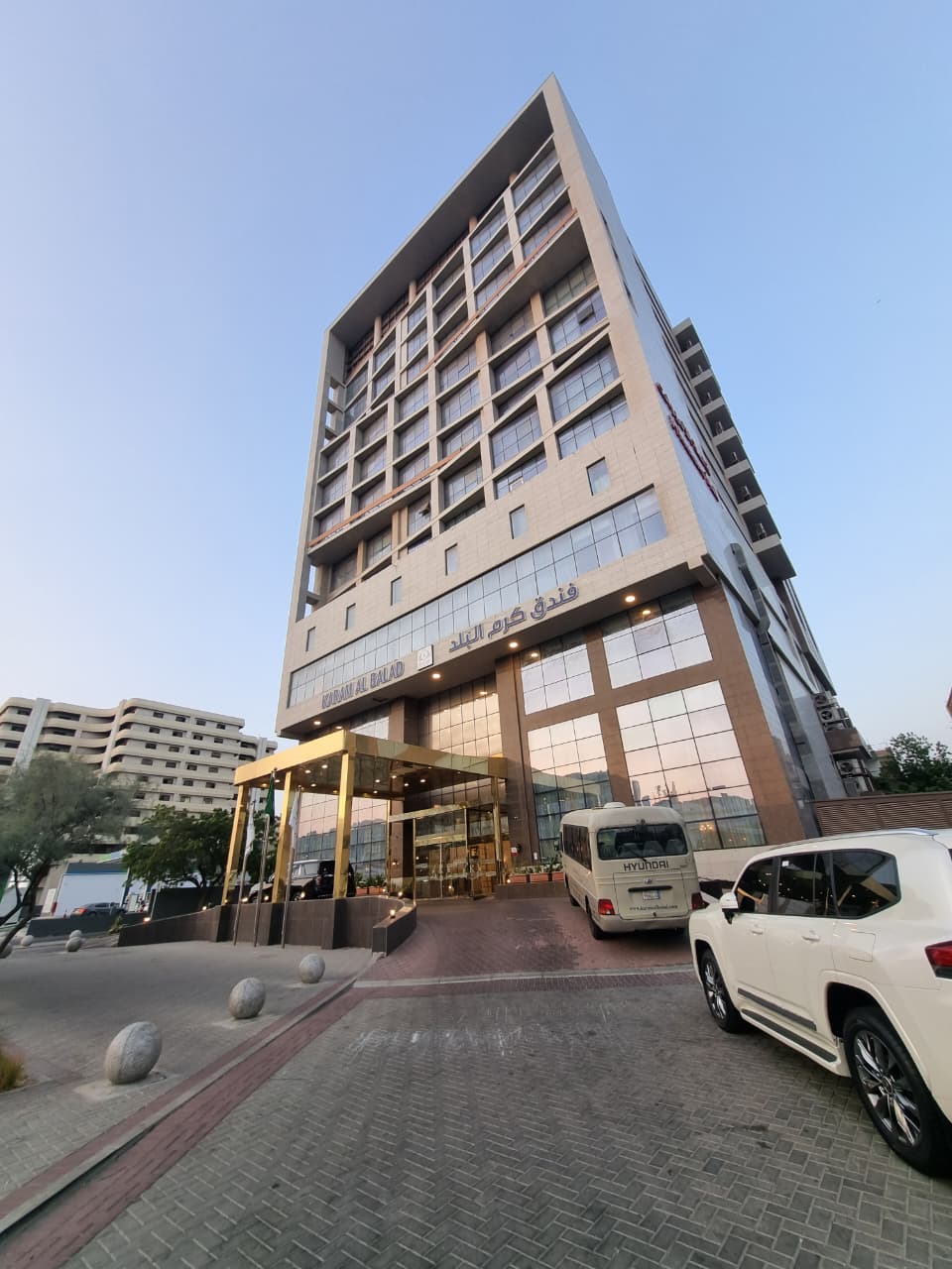 Hotel from the right
